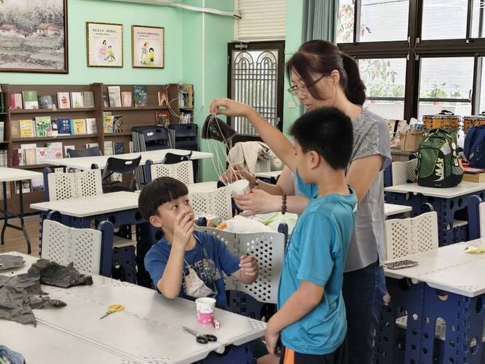 潮東國小第二次STEM社團圖片