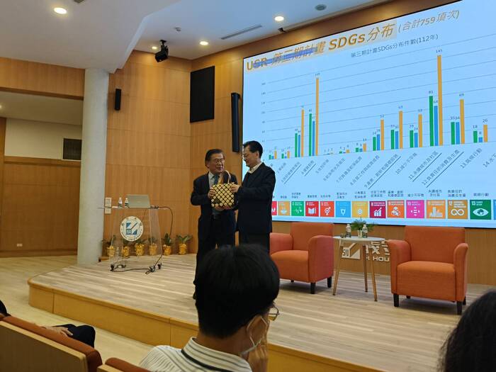 USR人才培育與國際鏈結交流講座圖片