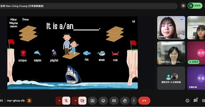 🌊🐳 一起潛入海底，開啟雙語冒險之旅！🐠✨圖片