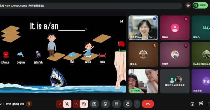 🌊🐳 一起潛入海底，開啟雙語冒險之旅！🐠✨圖片