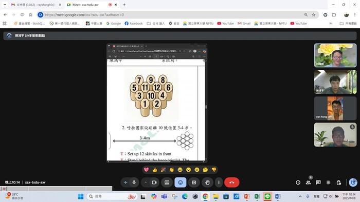 💻【體育雙語教學線上會議】📚佳冬國小圖片